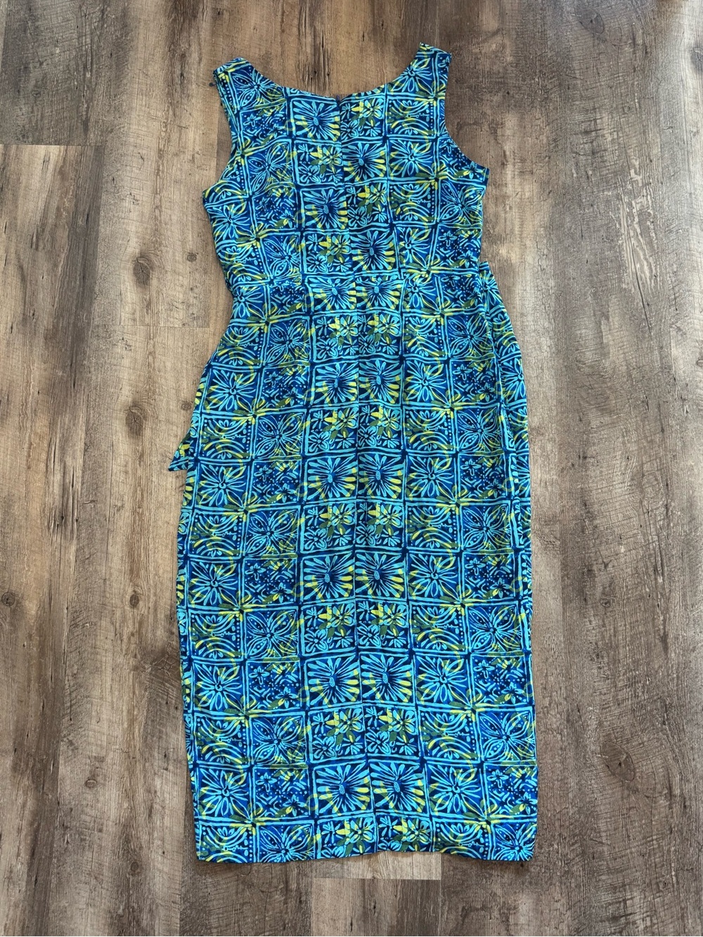 Silk Midi Wrap Dress